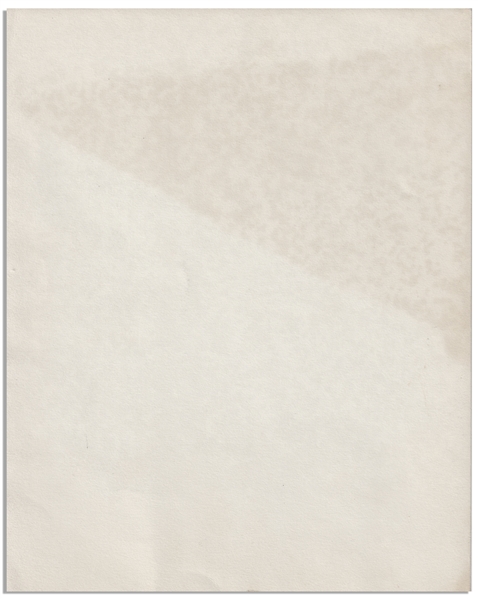 Moe Howard 8'' x 10'' Portrait -- Matte Finish Photo Has Staining Across Upper Portion, Else Near Fine